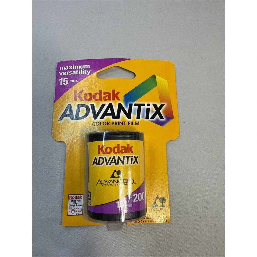 Kodak 1996 Advantix 200 Color Film Roll 15 Exp - New